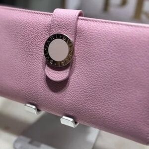 BVLGARI Pink Wallet